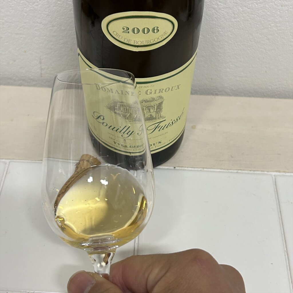 プイィ・フュイッセ 2006（ドメーヌ・ジルー）の外観