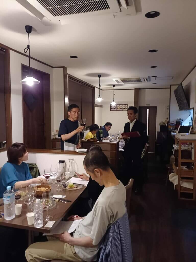 2位の中村バーテンダー