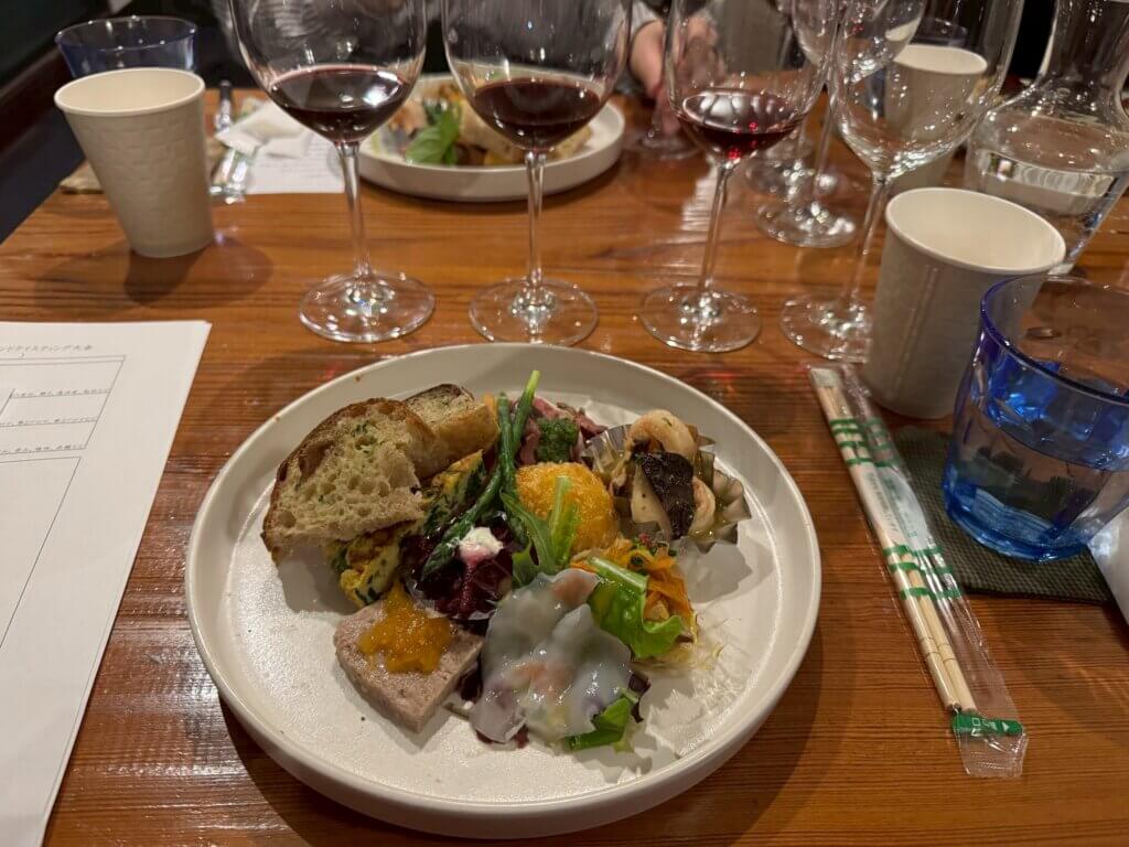 ラ・ティエラ高橋シェフによるワインにあわせるおつまみ