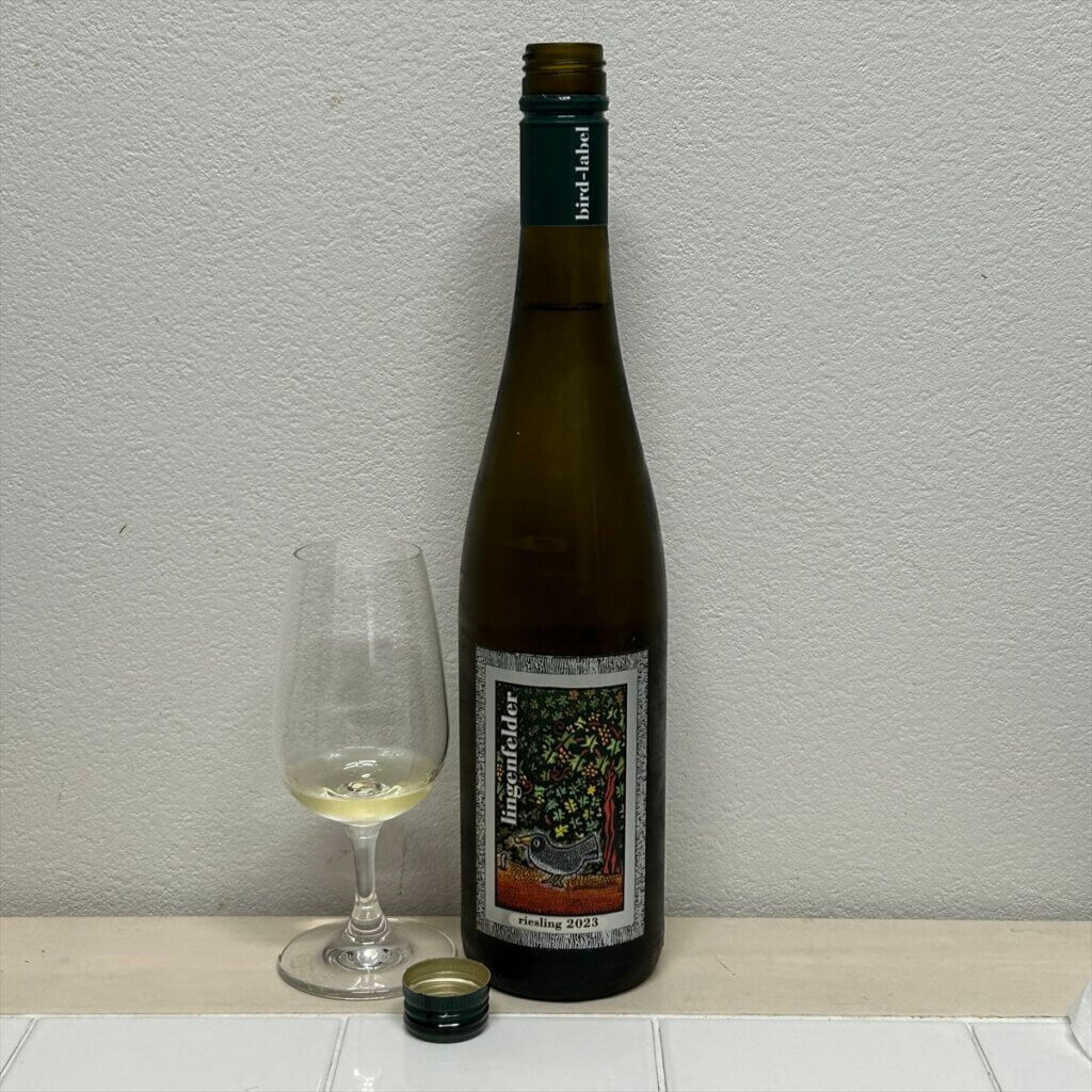 「リンゲンフェルダー　リースリング　バード　ラベル」の香りや味わいコメント