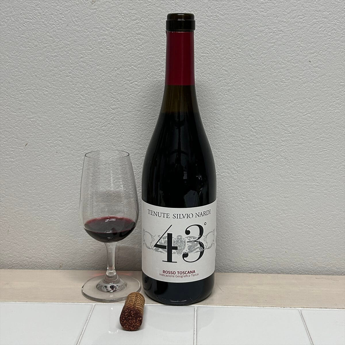 トスカーナ ロッソ 43°（クワランタトレ グラディ）