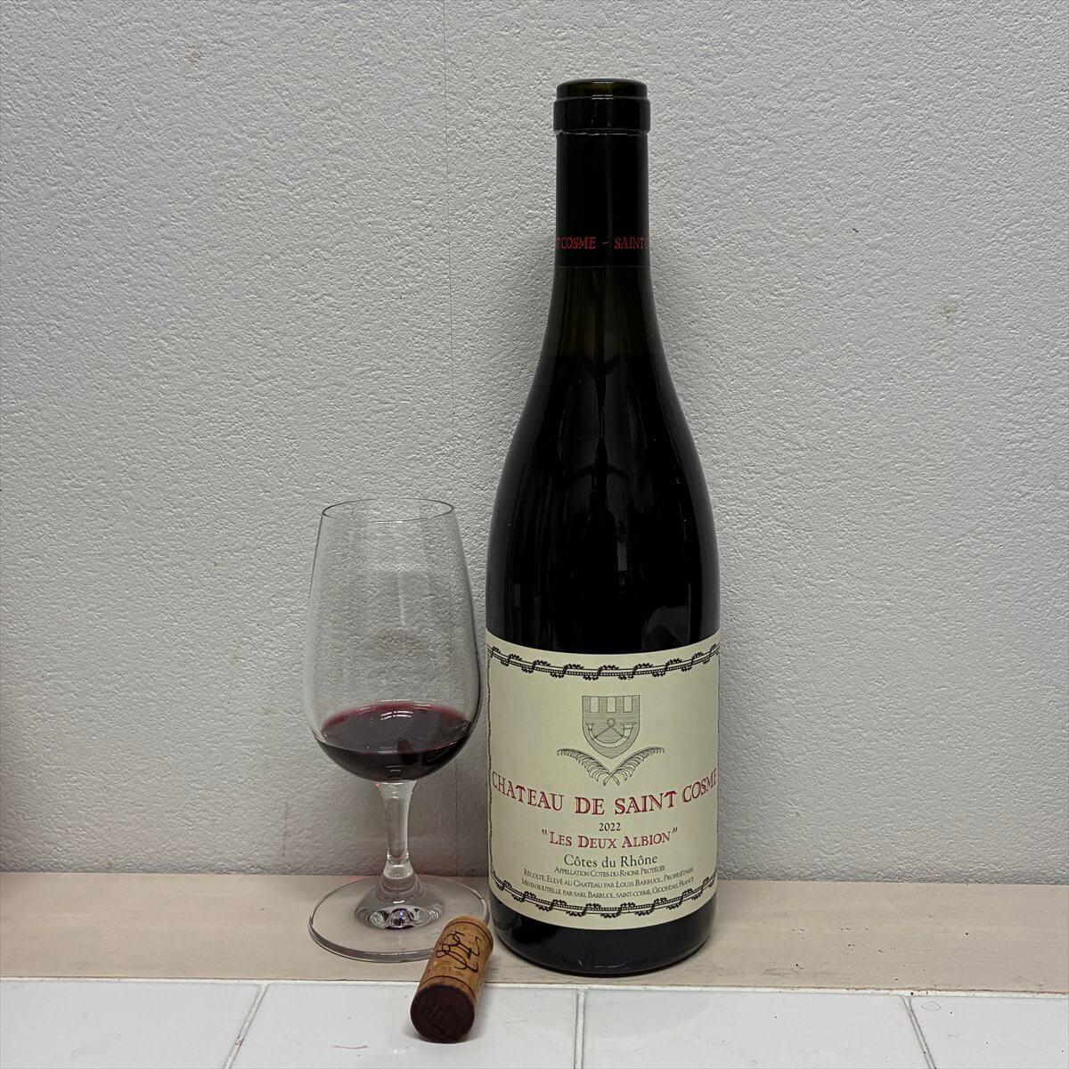 コート・デュ・ローヌ　レ・ドゥー・アルビオン・ルージュ