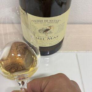 ドメーヌ・ポール・マス シャルドネ/ヴィオニエの外観