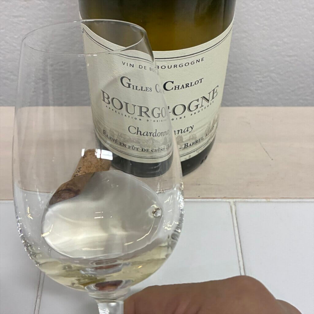 ブルゴーニュ シャルドネ バレル エイジド（ジル シャルロ）の外観
