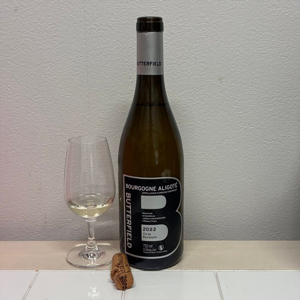 「ブルゴーニュ アリゴテ(バターフィールド)」の香りや味わいコメント