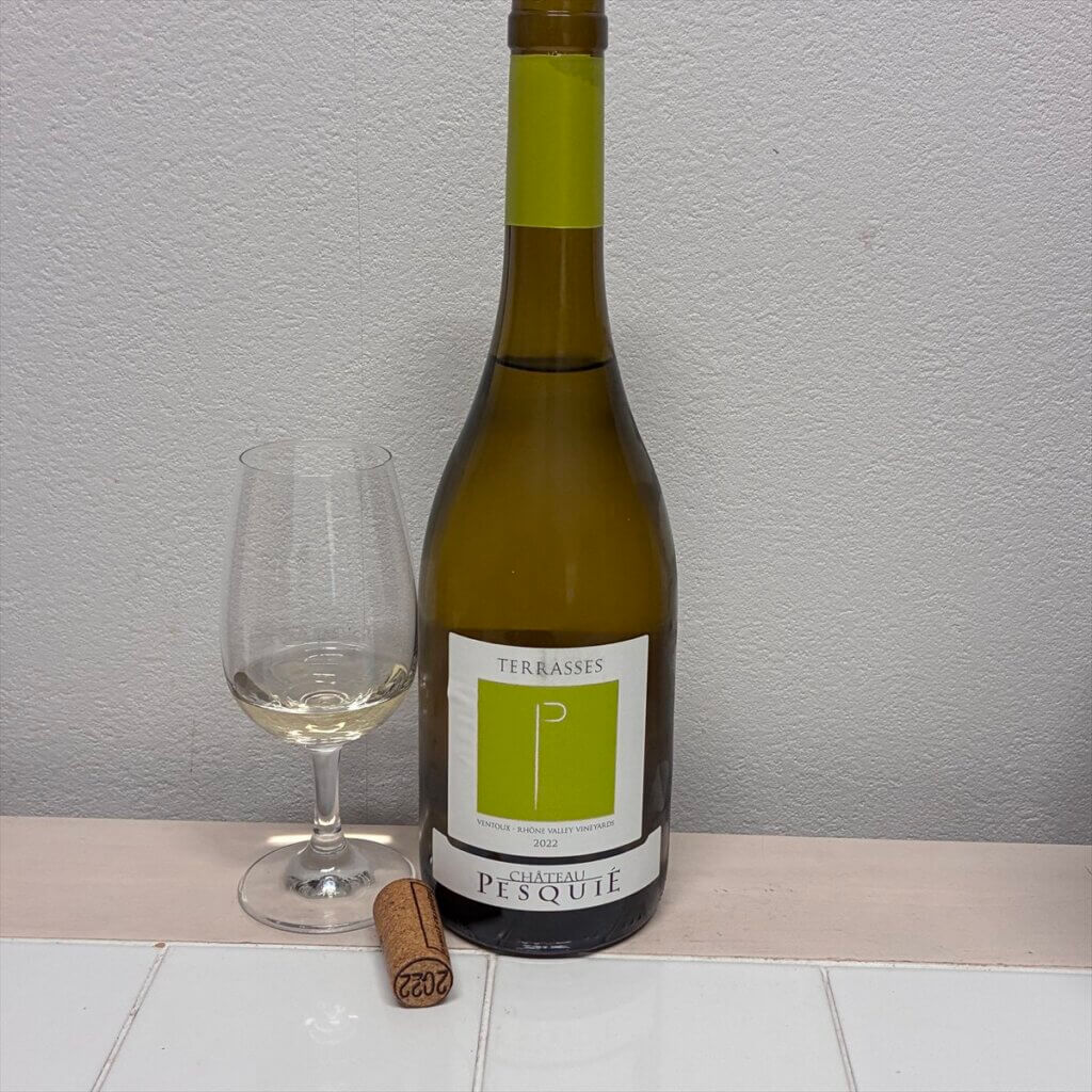 「シャトー　ぺスキエ　テラス　ブラン」の香りや味わいコメント