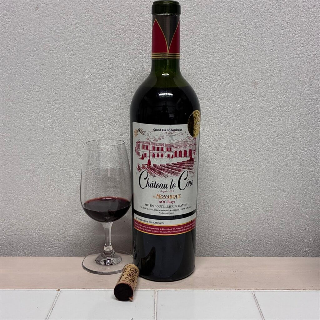 「シャトー・ル・コーヌ ル・モナーク」の香りや味わいコメント