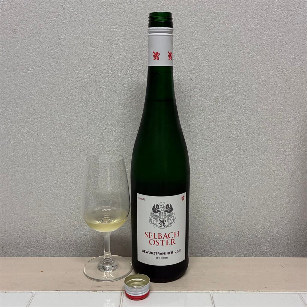 「ゲヴュルツトラミネール　トロッケン」の香りや味わいコメント